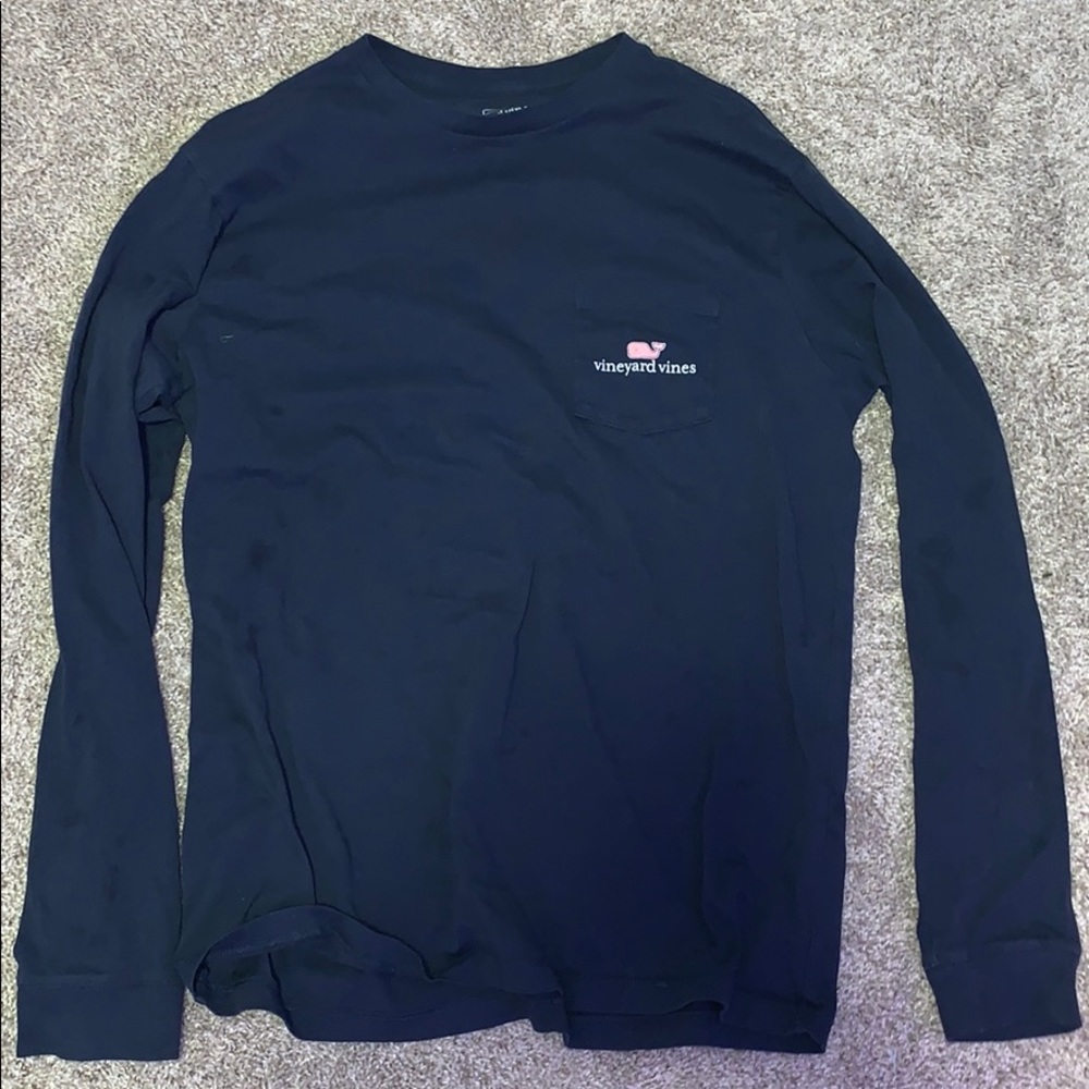 vineyard vines long S blue long sleeve